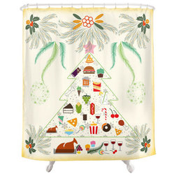 Contemporary Shower Curtains by Famenxt
