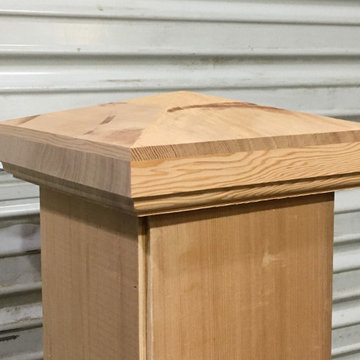 Historic front porch rebuild replication