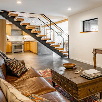 North Hollywood Kitchen, Stairs, Railings