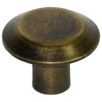 Knob With Beveled Edge, No Back Plate