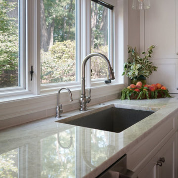 Classic Transitional Kitchen, Family Room and More