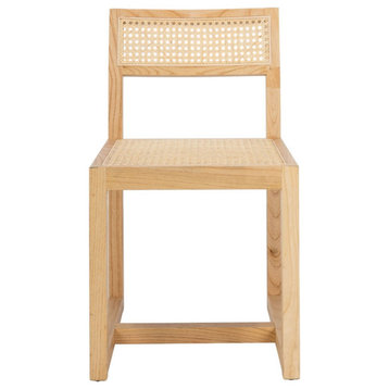 Safavieh Bernice Cane Dining Chair, Natural