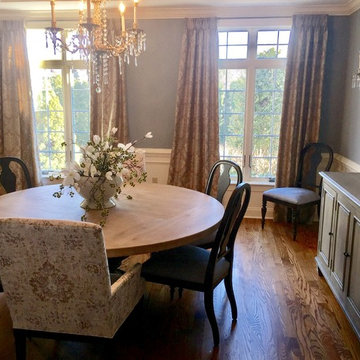 Parisian Inspired Dining Room