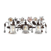 1STOPlighting.com | Cristallo%20Fiore%20-%20Three%20Light%20Wall%20Bracket