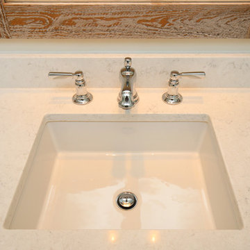 Classic White Bathroom Remodel