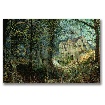 'Autumn Glory, The Old Mill' Canvas Art by John Grimshaw