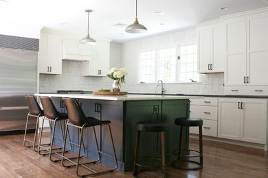 Kitchen - modern kitchen idea in Boston