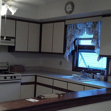 before and after kitchen remodel