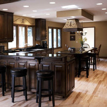 kitchens with dark cabinets