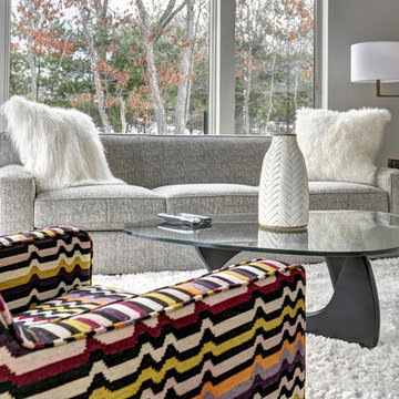 Oyster Shores Contemporary Barn Home