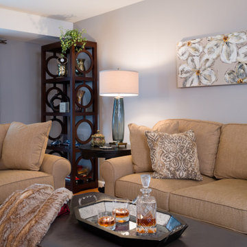 Transitional Living Room