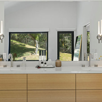 San Rafael Quiet Luxury Home Remodel – Custom Maple Cabinets
