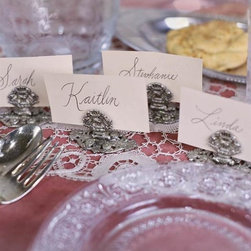Ornate Place Card Holders (Set Of 4) - Place Card Holders