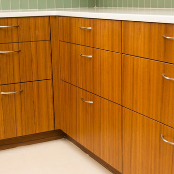Mid-Century Modern Teak Kitchen