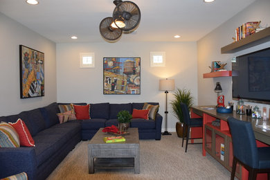 Family room photo in Phoenix