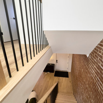 Project #145 | Modern Staircase Renovation in Victorian Townhouse