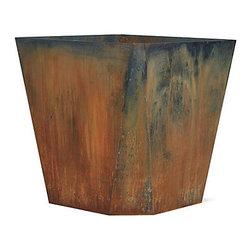 Planterworx Thornton Planter, Steel - Outdoor Pots And Planters