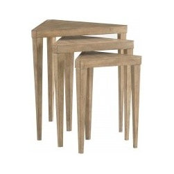 Cupertino Triangular Nesting Tables - Side Tables And End Tables