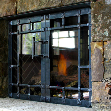 fireplace doors