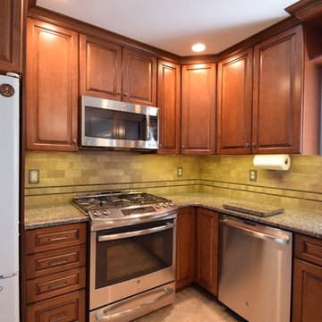 Kitchen With Built In Banquette Seating