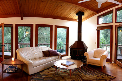 Living room - modern living room idea in Los Angeles