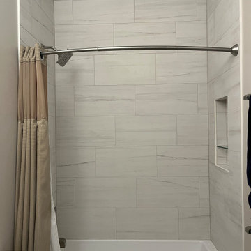 Carmel Half Bath to Full Bath Conversion & Bath Remodel