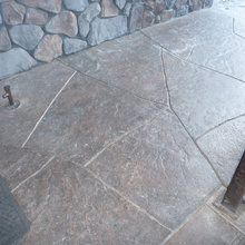 Concrete flooring
