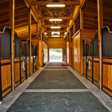 Santa Ynez, California Horse Barn