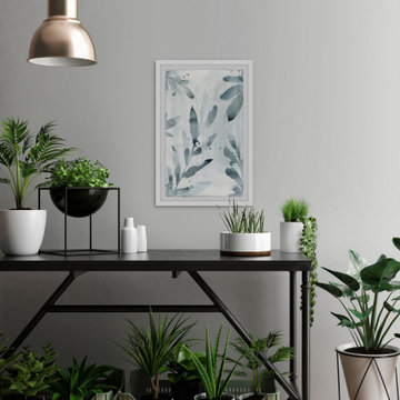"Mystic Plants" Framed Painting Print