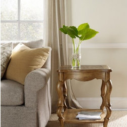 Archivist French Leg Accent Table - Side Tables And End Tables