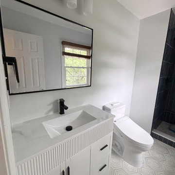 Triple Bathroom Remodel Completed in Woodbridge, VA