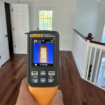 Real Wood Shutters vs. Bare Windows — Infrared Heat Test, Palm Beach FL
