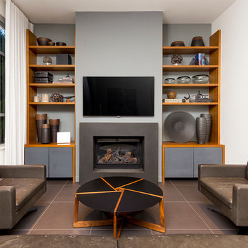 Contemporary Family Room