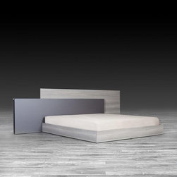 FORTE GRAY STYLISH BED - Beds