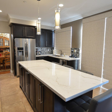 Fontana Eclectic and Modern Kitchen Renovation.