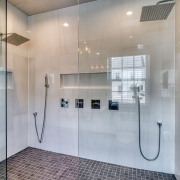 Master Bath 2 Person Custom Luxury Shower with 6' Infinity Drain