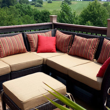 Sunbrella Wicker Sectional Cushions
