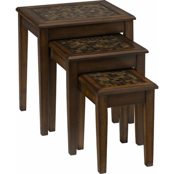 Baroque Nesting Tables - Natural