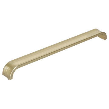 Amerock Concentric Arch Cabinet Pull, Golden Champagne, 10-1/16" Center-to-Cente
