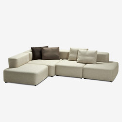 Fritz Hansen - Fritz Hansen Alphabet 4-Seat Sofa - Sofas