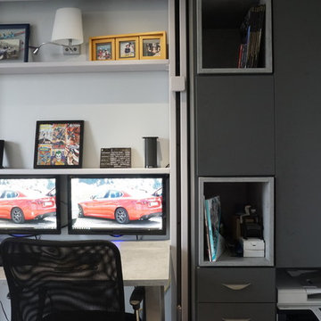Un bureau transformable en chambre à Poissy (78)