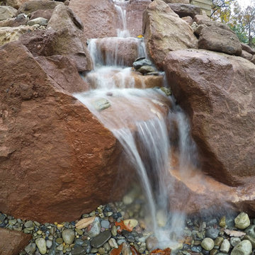Backyard Waterfall