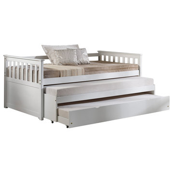 ACME Cominia Daybed and Pull-Out Bed, White
