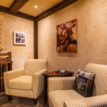 Gold Midwest Home Design Award & Coty Award Winning Wine Cellar & Tasting Room