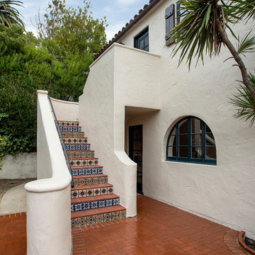 Hope Ranch, Santa Barbara County, Mission Revival Remodel, Estrella Dr. Home