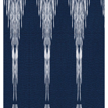 Peace 1, Geometric Print Placemat, Navy Blue (Set of 4), 18 x 14"