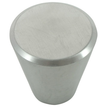 Brickell Stainless Steel Cone Knob  - 1 1/4"