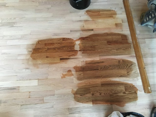 Need HELP with hardwood floor stain and finish!