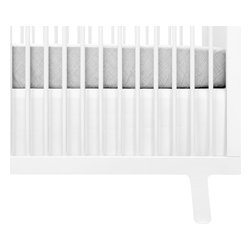 OLLI+LIME - White Crib Skirt - Crib Accessories