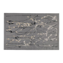 Mat Orange - Mat Orange Alfalfa Grey Rug - Rugs